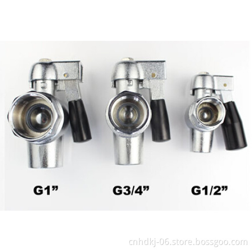 Oil Drain Valve for Funnel Cake / Donut Fryer